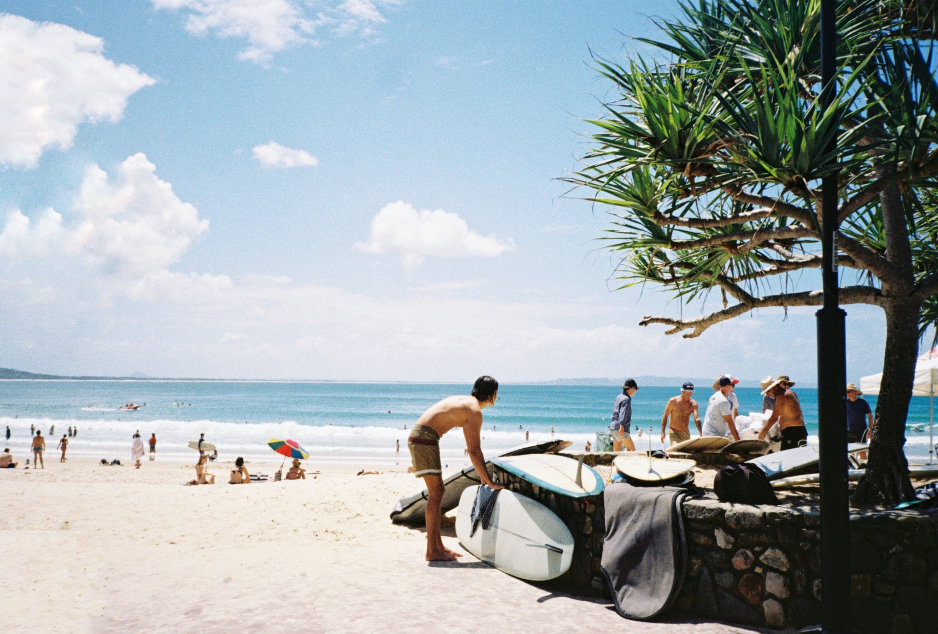 Surfing Noosa Heads