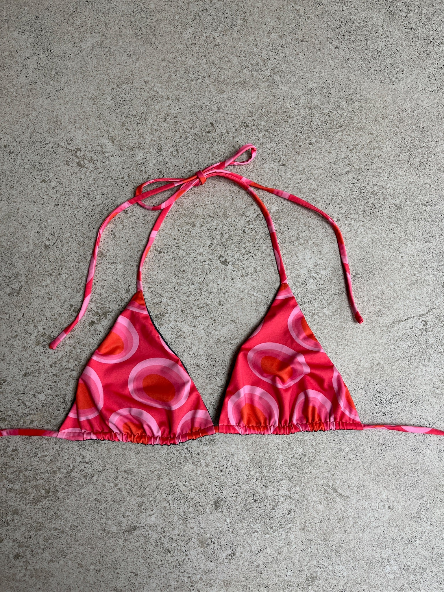 PRE LOVED Putu Triangle Bikini Bottoms Watermelon size XL