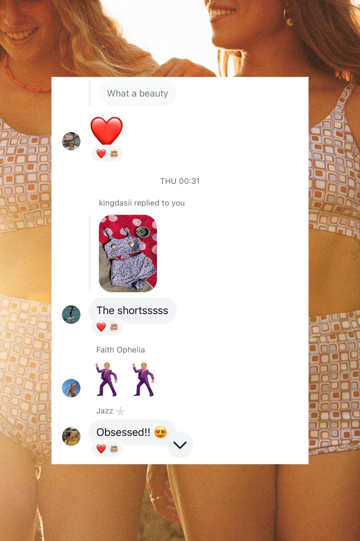 Putu Boy Short Bottoms Disco Dip - Limited Edition