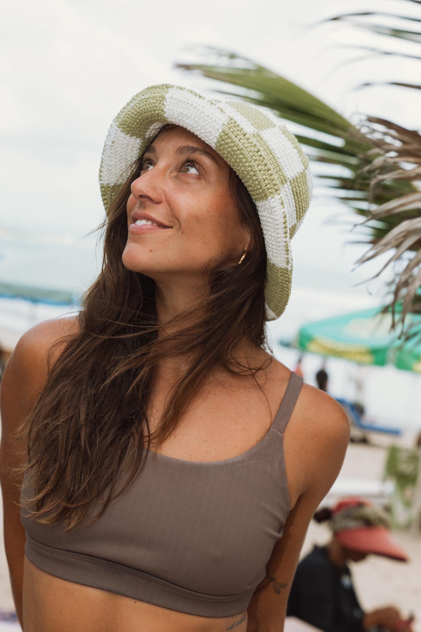 Crochet Hat Matcha